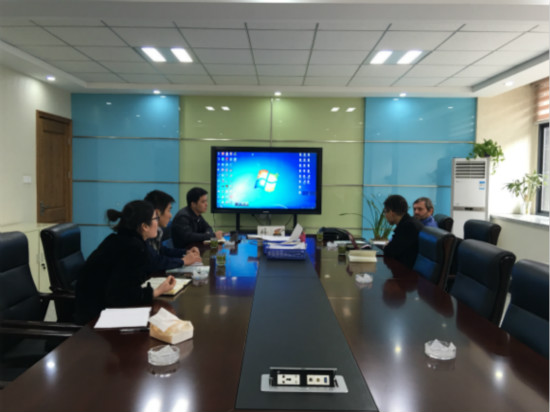 以色列工程師訪問無錫市海昌機械設(shè)備有限公司